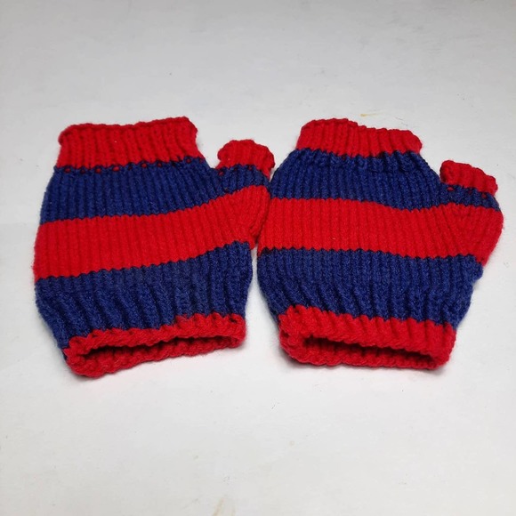 Crochet Handmade Ladies Women's Fingerless Mittens Gloves Size Large - Picture 1 of 2